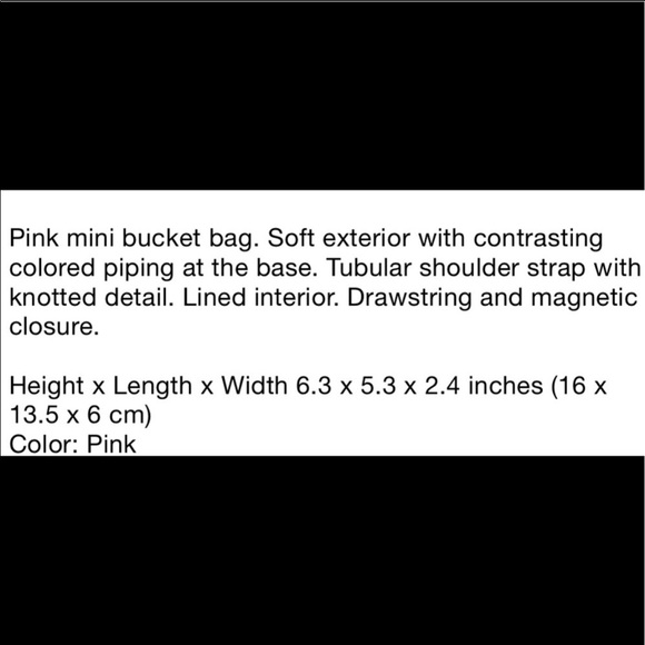 Zara  pink mini  bag, fits plus size’s cellphone and more - Picture 5 of 11